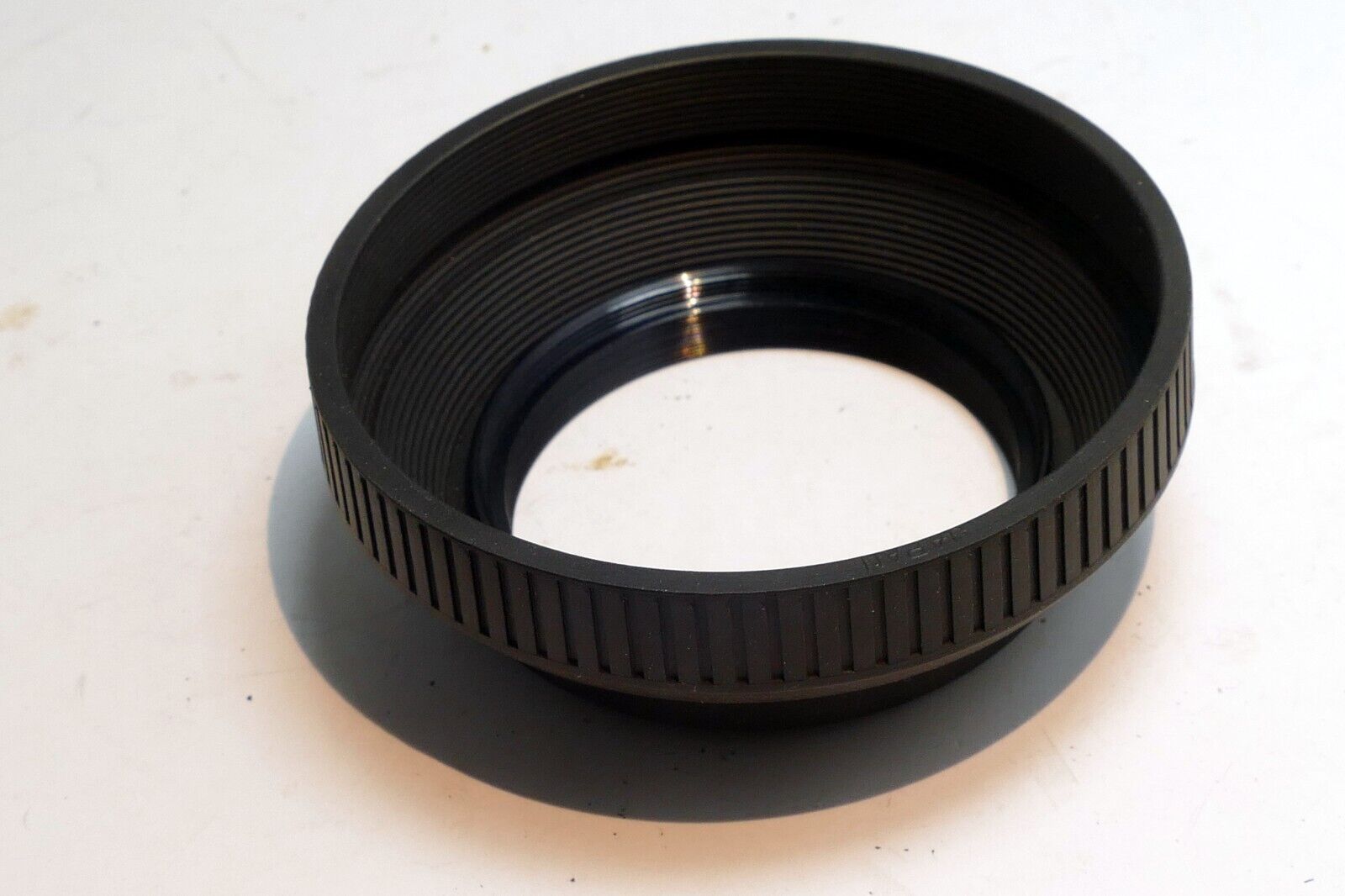 55mm double Threaded Rubber  Lens Hood Shade for  for 50mm f1.4 collapsible