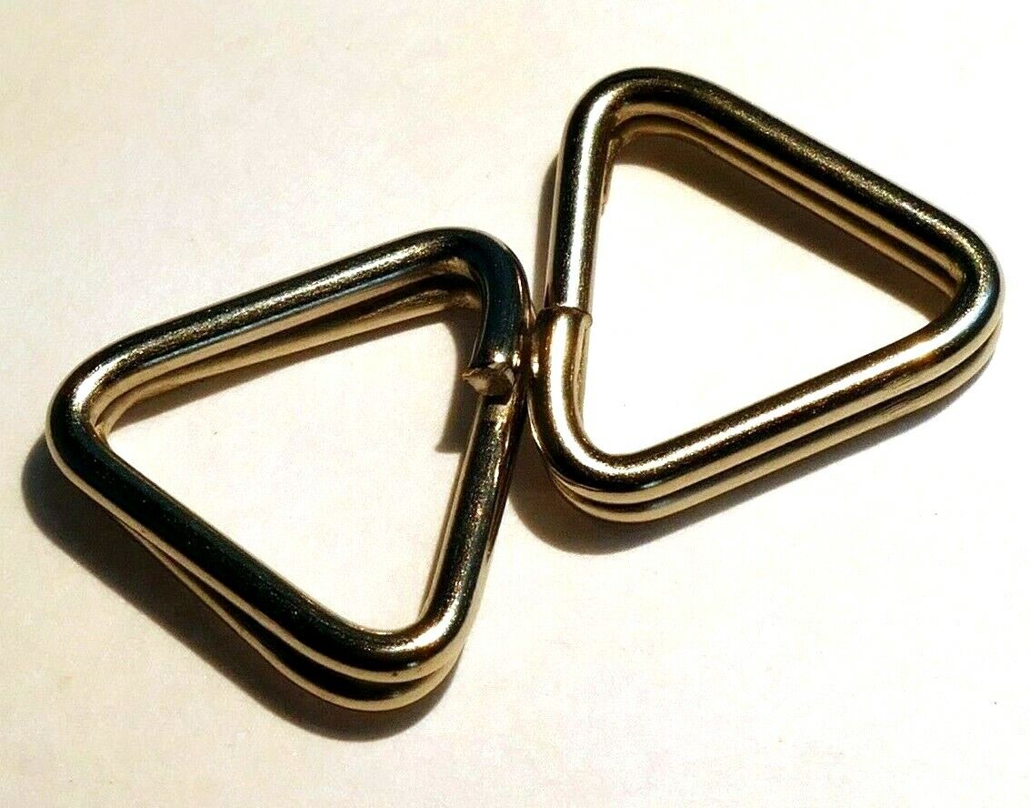 Camera Strap Triangle Lug Ring metal for Nikon FE FM pack of two 2 lot 13mm OD