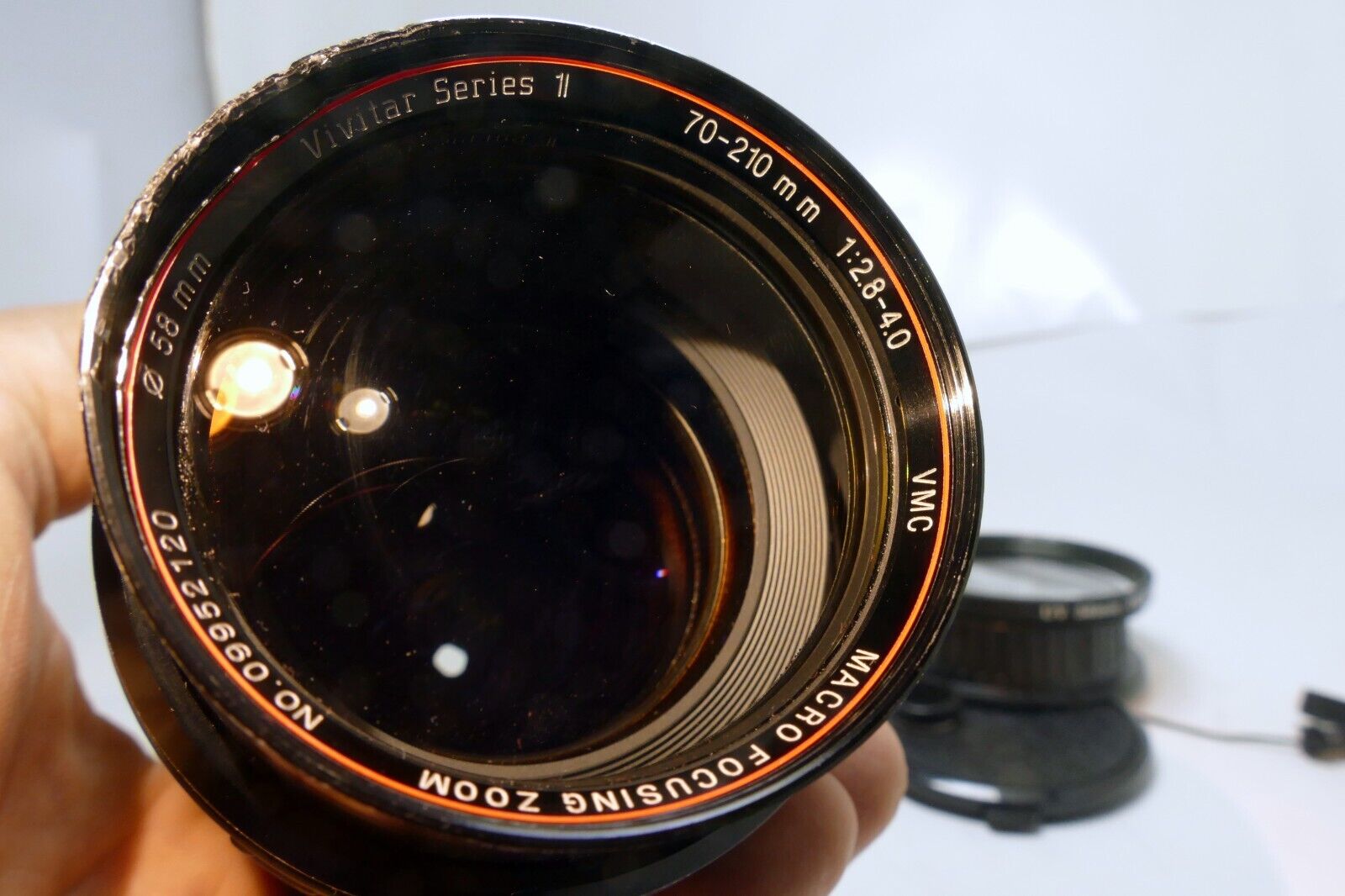 Vivitar Series 1 70-210mm f2.8-4 Macro Focusing Zoom for CANON FD = PARTS AS IS