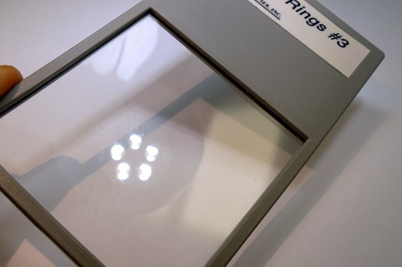 LINDAHL SOFT RING DIFFUSION #3 Drop in Lens Filter square 3X3" Portraiture Focus