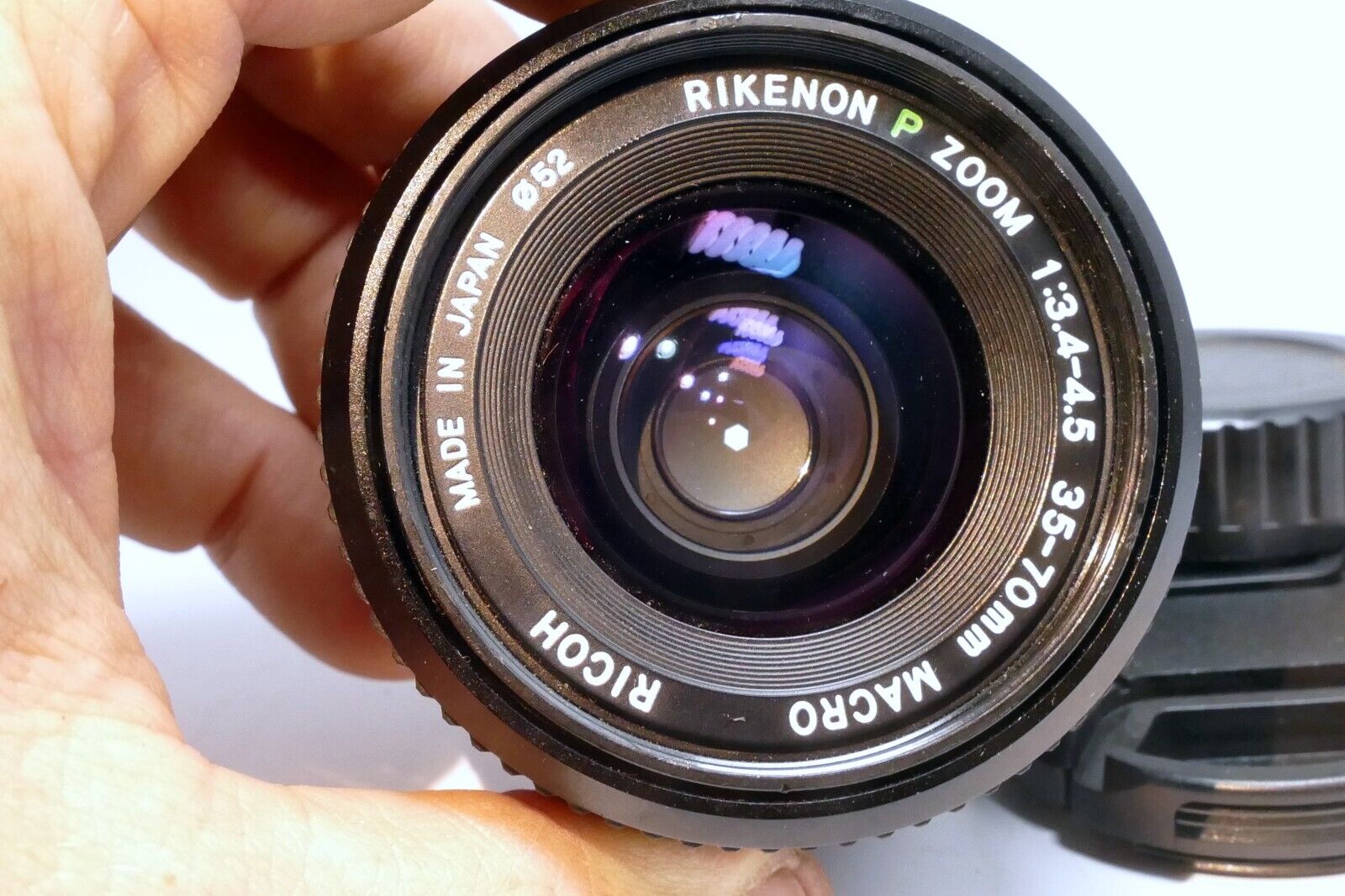 Ricoh Rikenon 35-70mm f3.4-4.5 PK Pentax Lens w fungus inside as is for parts