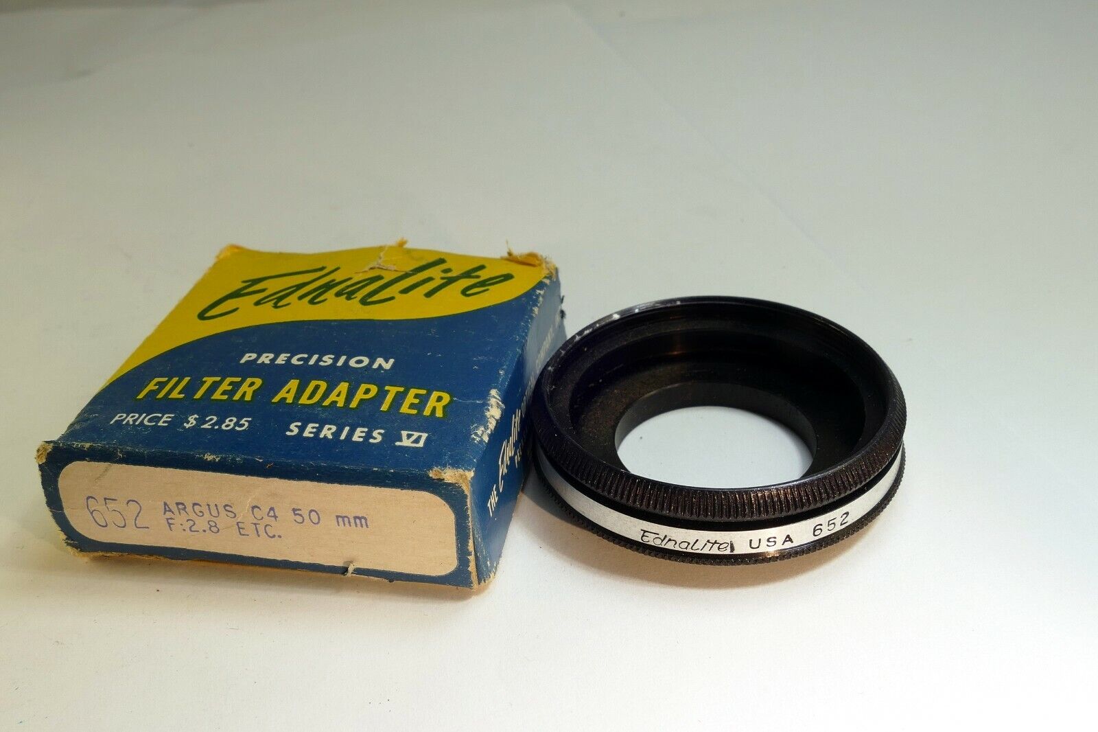 Ednalite 652 adapter 30mm to 44.5mm filter holder with retaining  Ring for ARGUS
