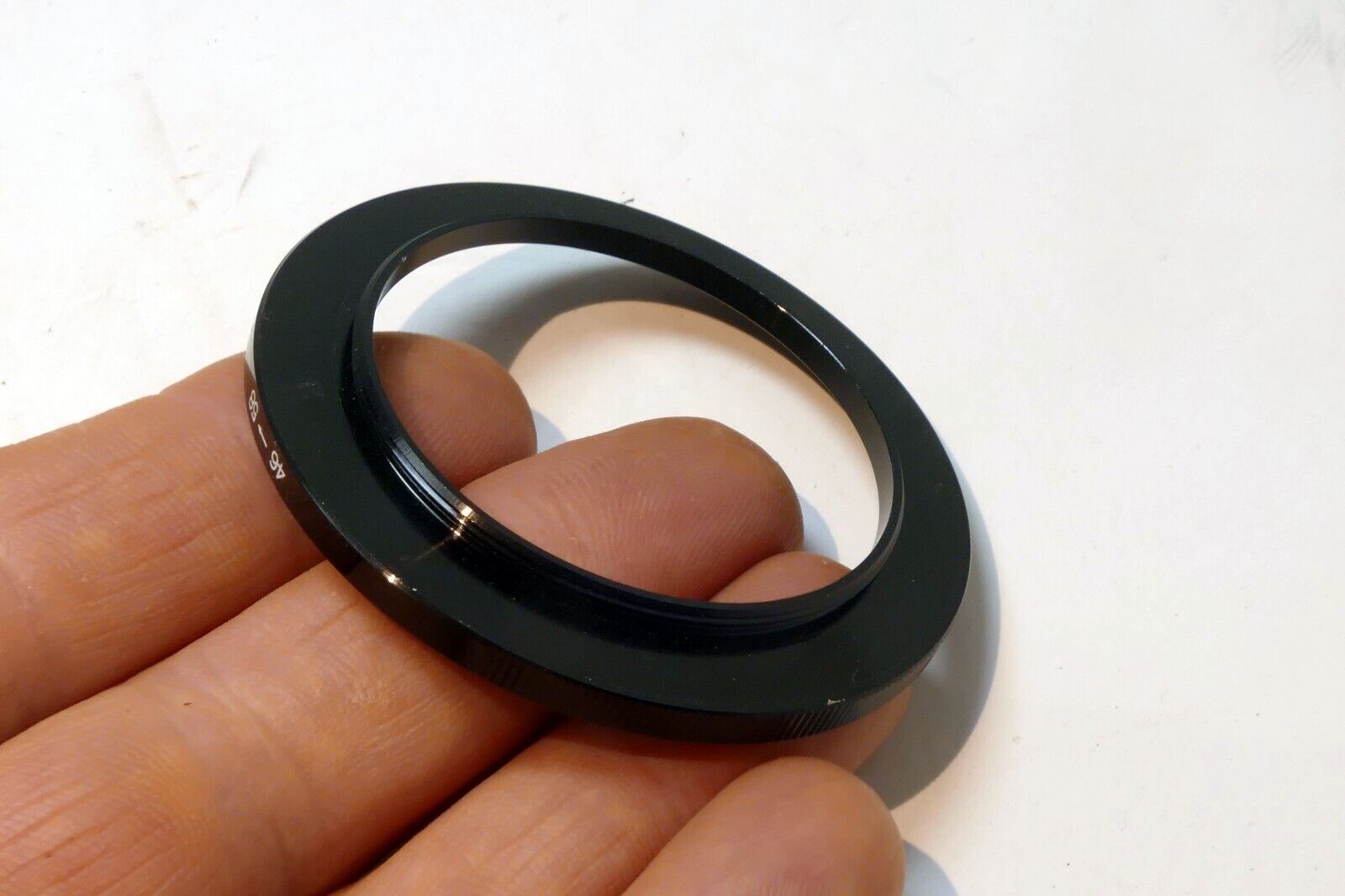 46-58mm Metal Step Up Adapter Ring 46mm Lens to 58mm Filter Converter E46-E58