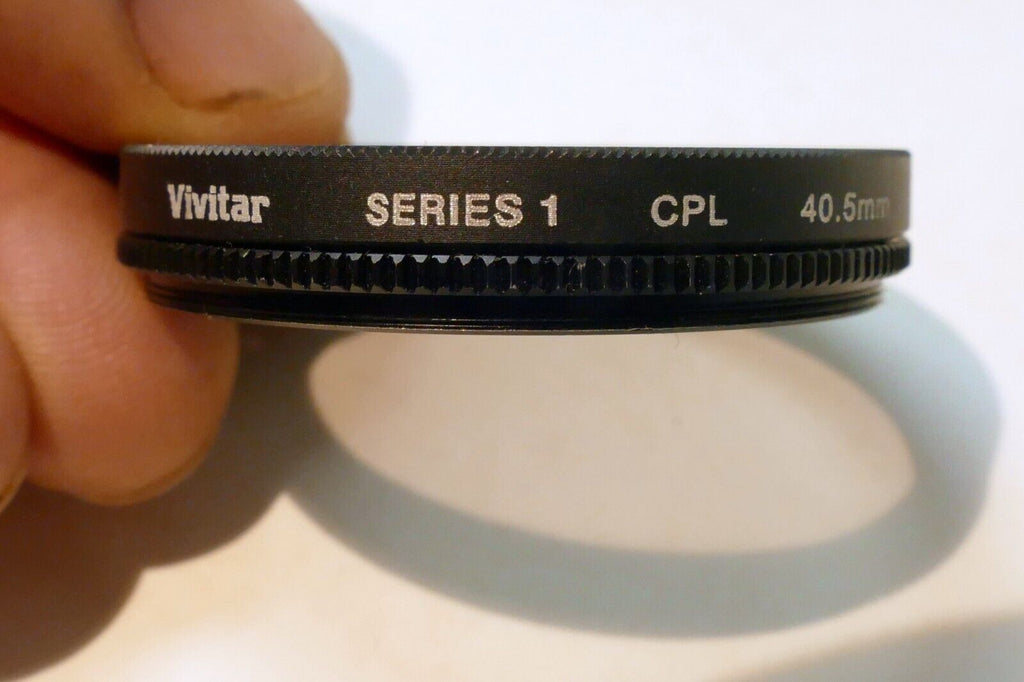 Vivitar 40.5mm Lens Filter series 1 CP-L Circular polarizer Polar