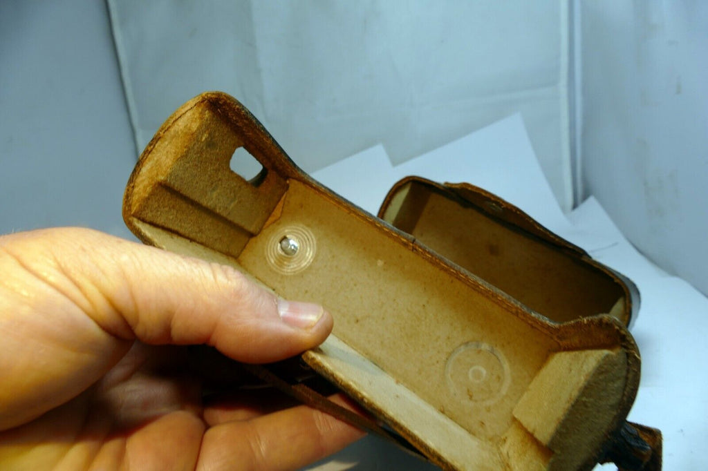 Argus C3 Matchmatic camera leather case black  brick Top Grain  Cowhide USA