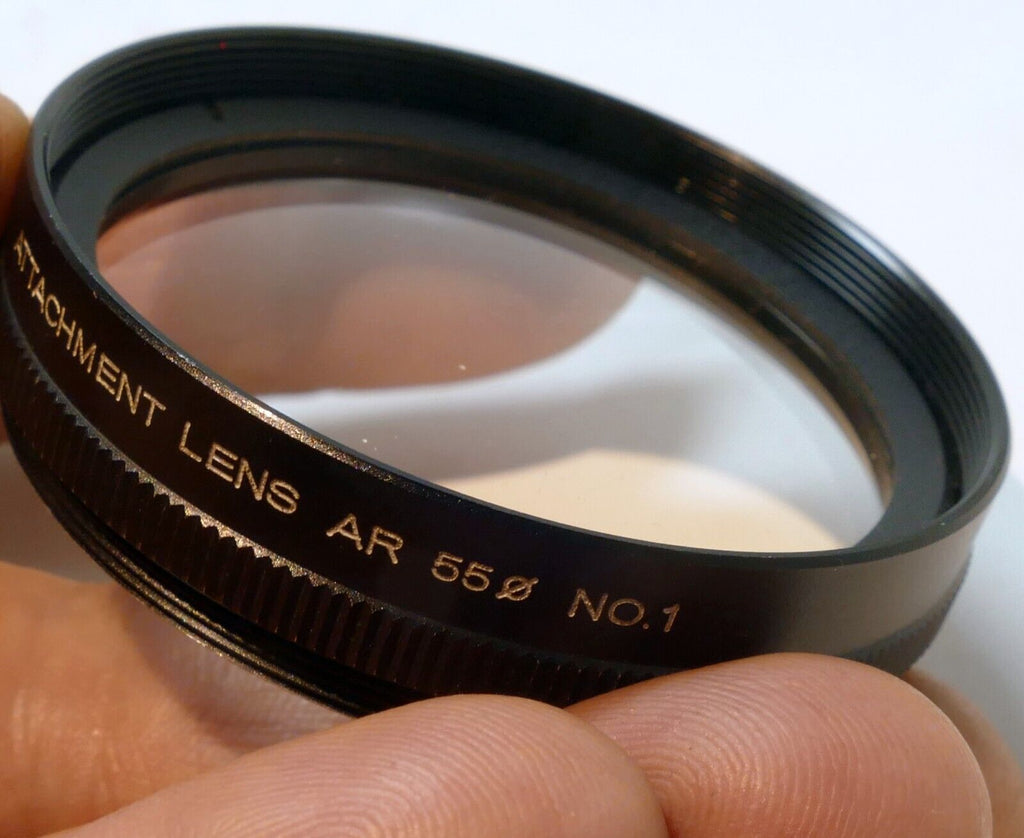 Konica Attachment Lens AR 55MM No. 1 FOR Macro-Hexanon AR 55mm f3.5 105mm f4