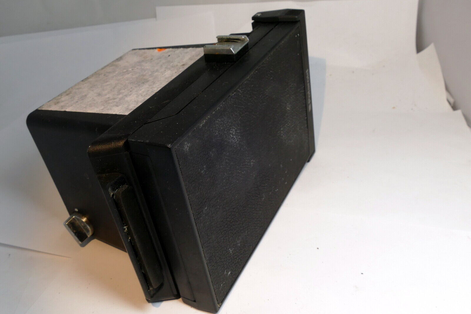 Polaroid land camera back for CU-5 MP macro  lens system