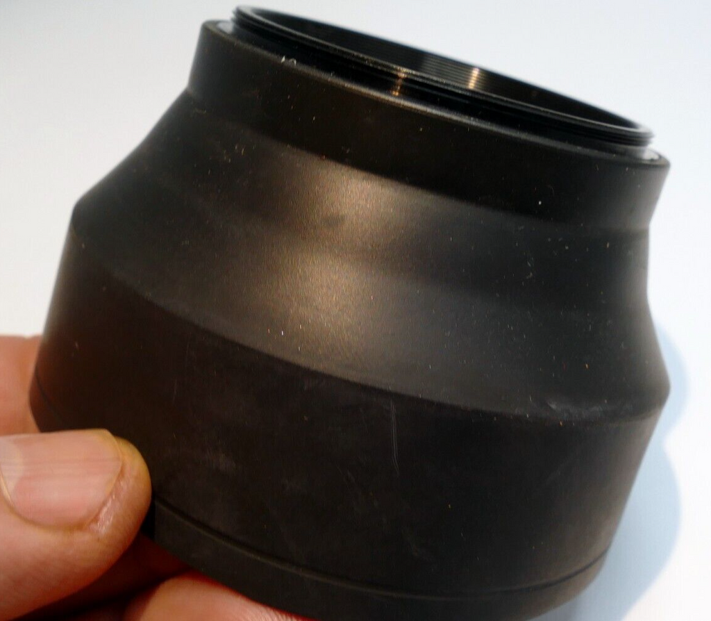 52mm Rubber Lens Hood Shade collapsible 3-way wide angle and telephoto