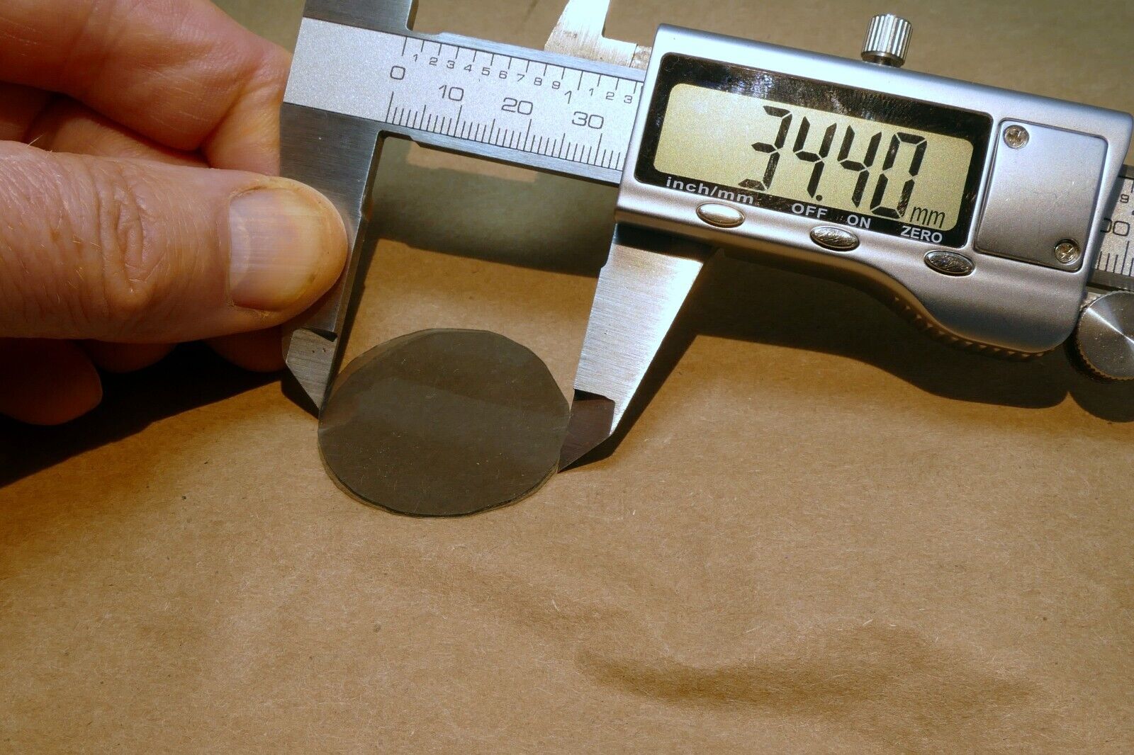 1.3" Diameter Linear Polarizer for microscope - home made 33mm