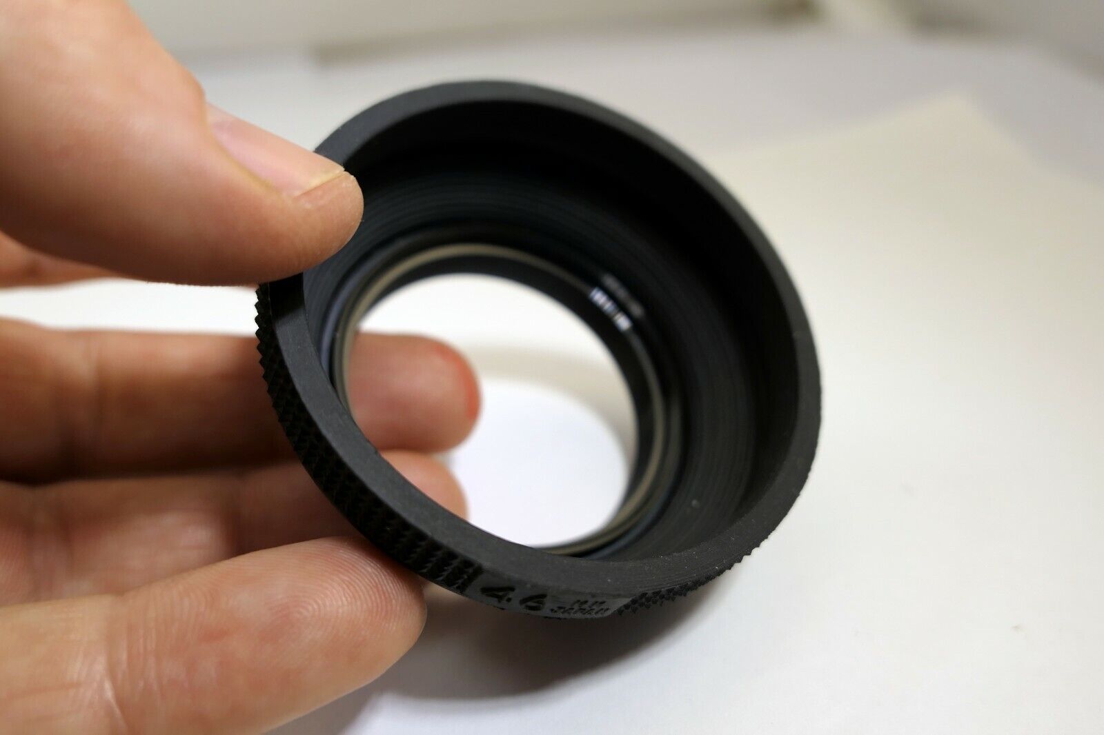 46mm threaded Rubber Lens Hood shade vintage collapsible