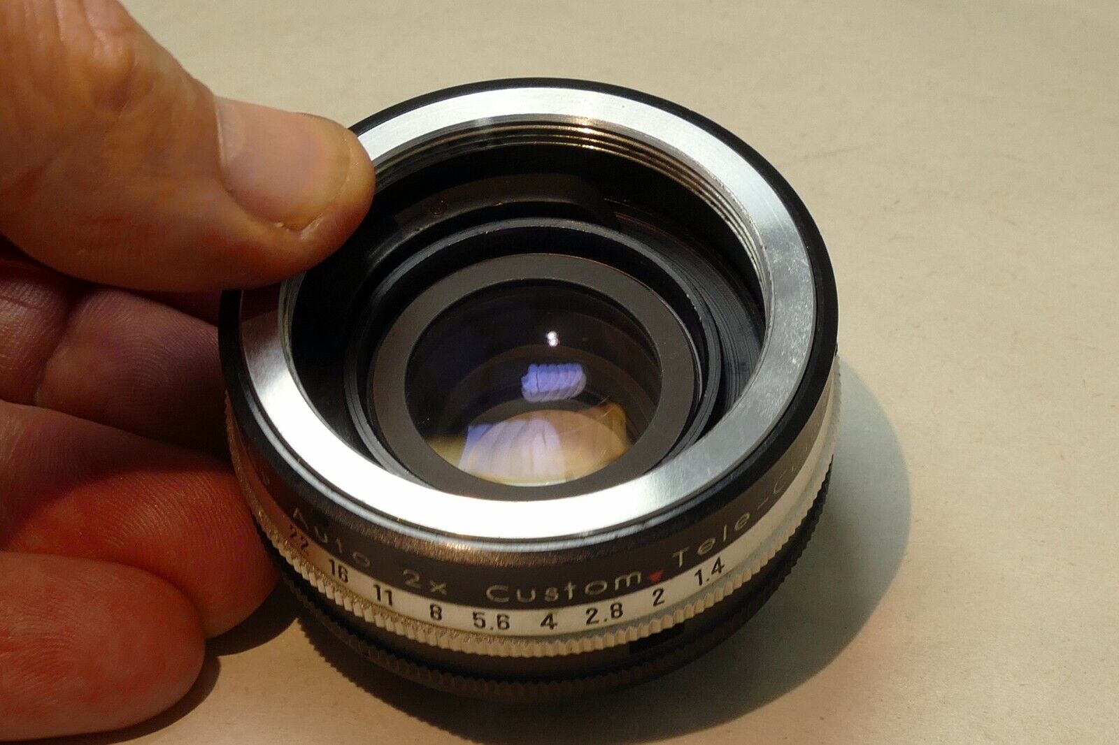 Vivitar auto 2X Lens Teleconverter for  Pentax M42 mount manual  focus Spotmatic