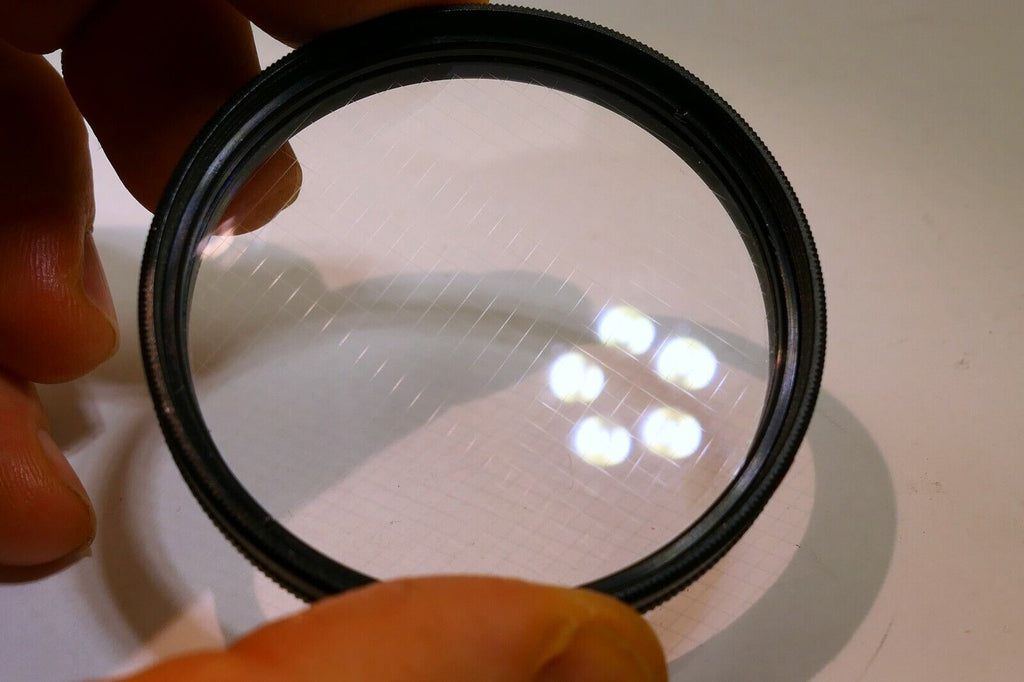 Spiralite ROTATING Cross 4 Star Screen series 7 VII Lens Filter threaded 54mm