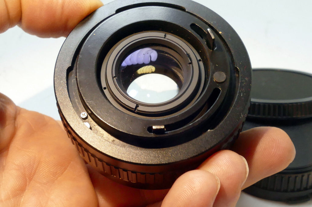 Gemini 2X Teleconverter lens Tele-plus for Canon C / FD  mount  w/ both caps