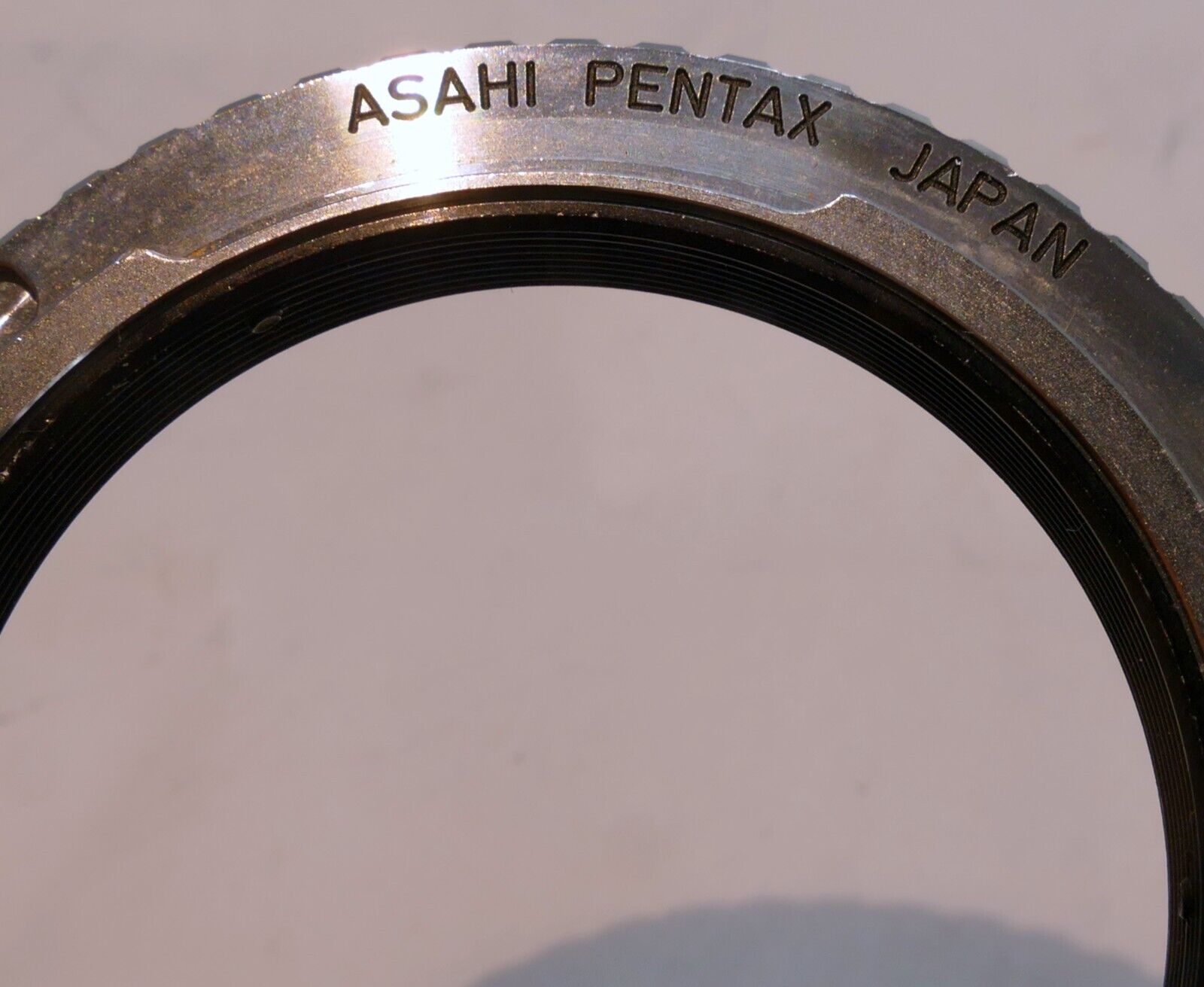 Pentax Asahi PK Camera mount adapter Ring to 49mm Reverse macro - Genuine OEM