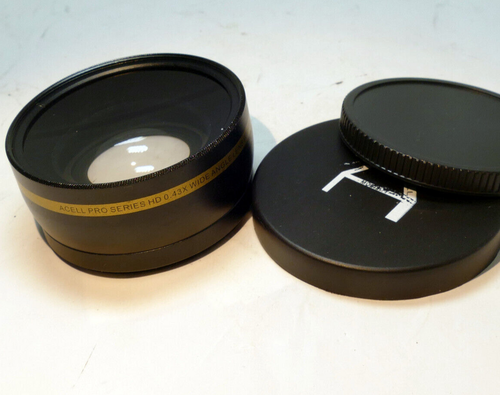 Acell HD 0.43X AF Wide Angle Lens with macro for 58mm rim (18-55mm IS)