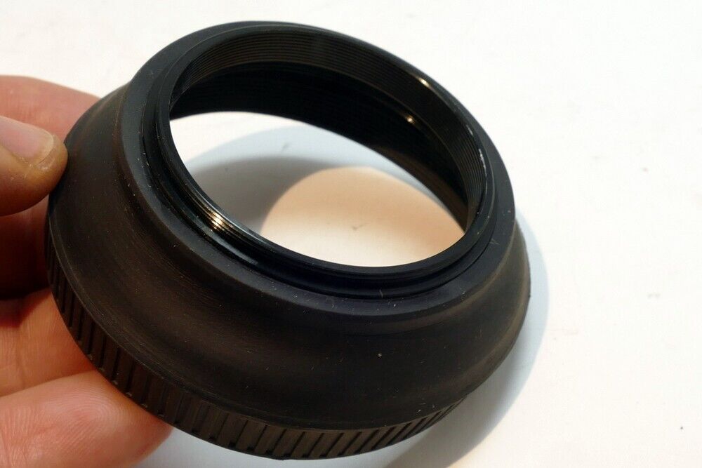 Rubber 52mm Lens Hood Shade for 35mm or 28mm f2.8 wide angle lens