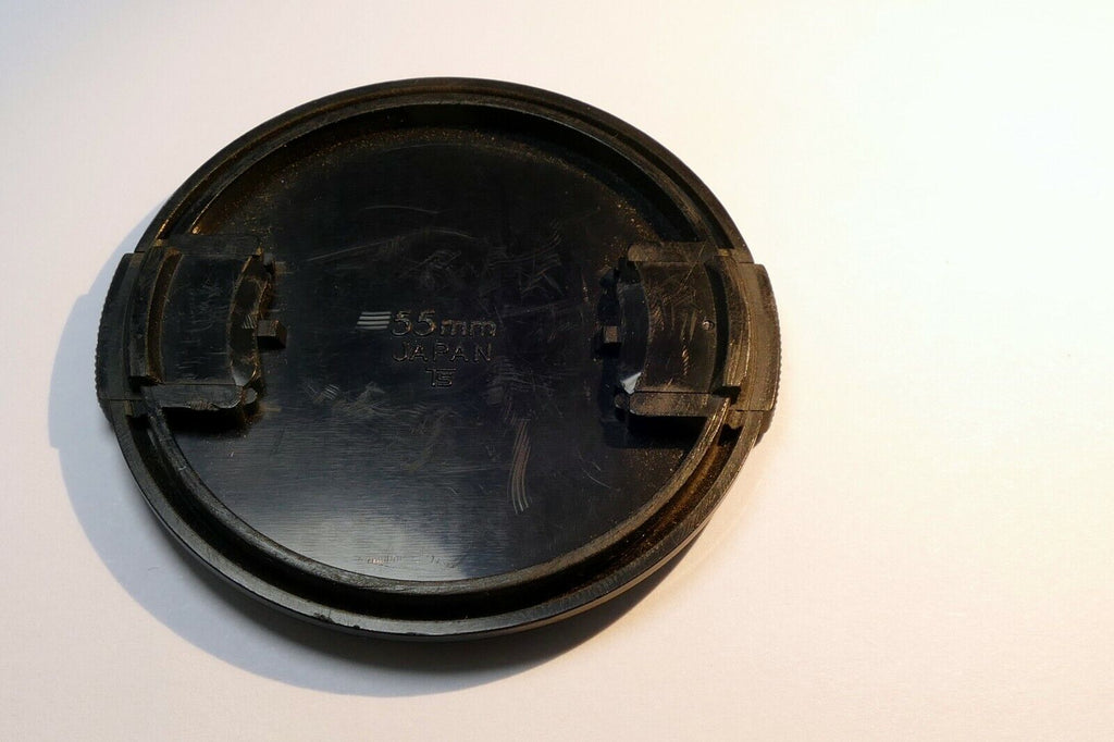 Soligor 55mm Lens Front Cap Made in Japan Black for 28mm f2.8