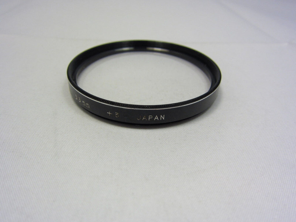 Used SOLIGOR 55mm +3 N0.3 Close-Up Macro  Lens Filter Made in Japan N103060
