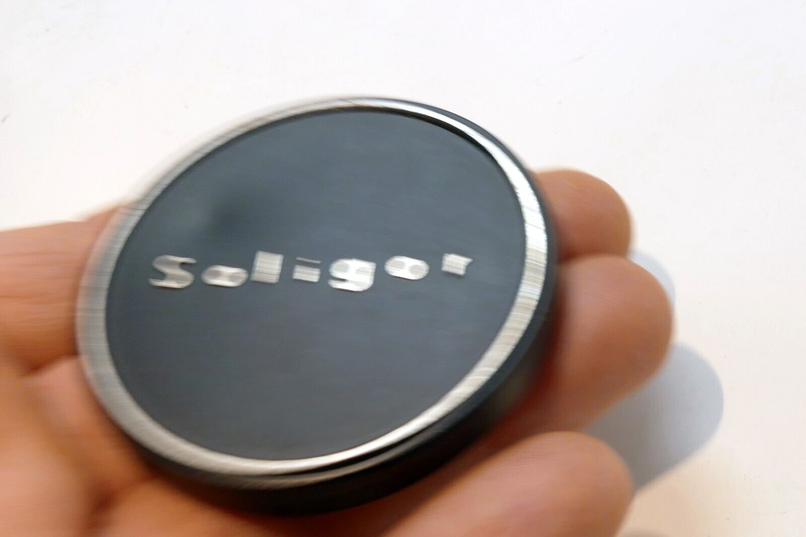 Soligor Front lens Cap for T2 lens 54mm metal slip on over the lens hood