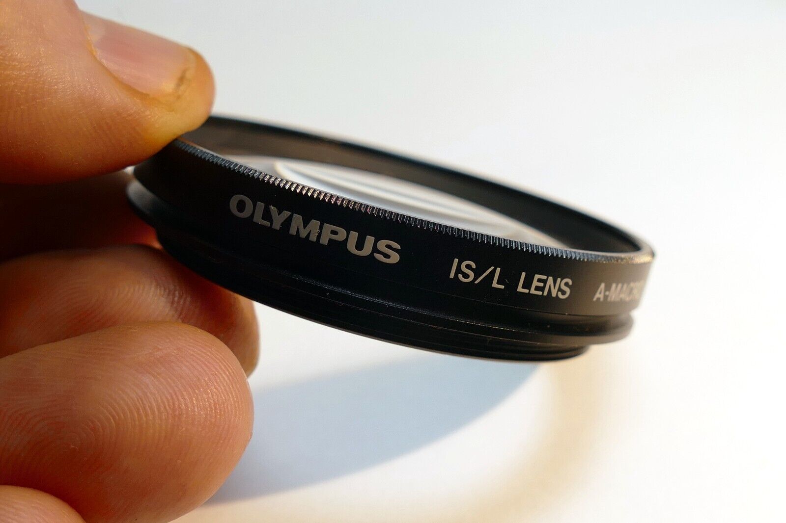 Olympus IS/L A-Macro 40cm +2.5 Converter Lens Close-Up Filter 49mm screw in