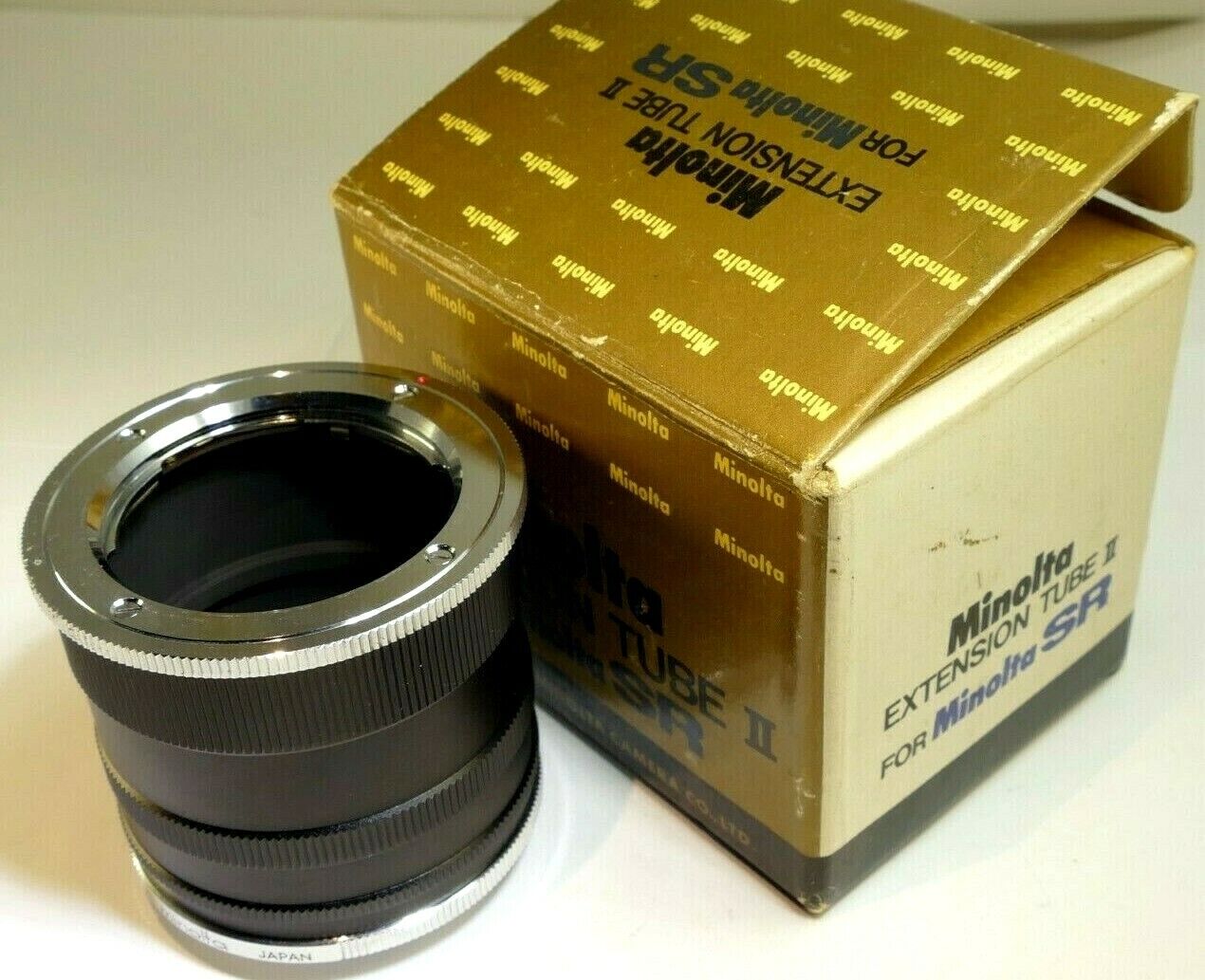 Minolta SR II Macro Tube Close up lens macro close-up EL EB 1 2 3 set