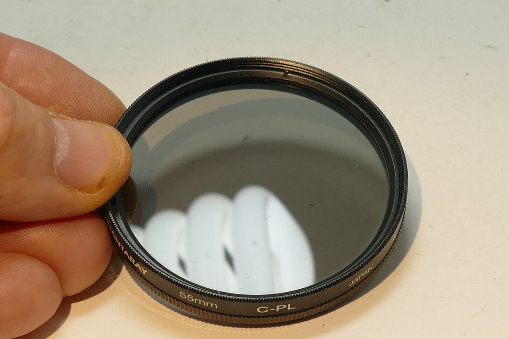 Quantaray 55mm Filter C-PL Circular Polar Polarizer Japan