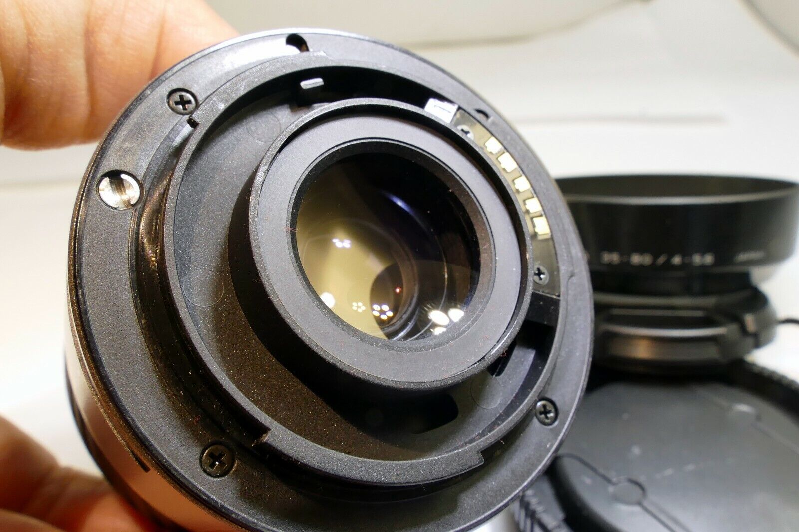 Minolta 35-80mm f4-5.6 Lens For α37 α58 α68 Alpha auto focus w/ caps hood