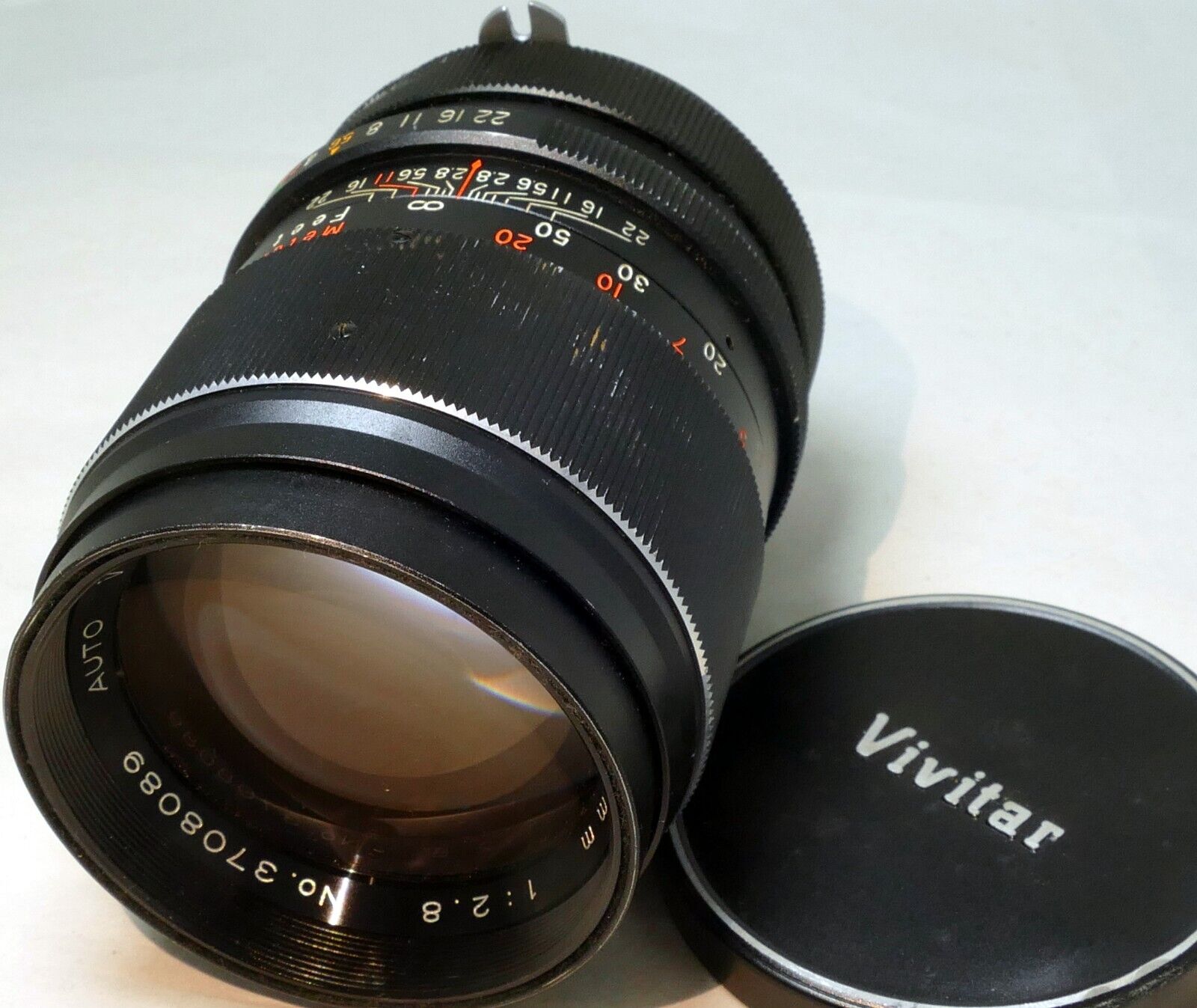 Vivitar 135mm f2.8 Tele Photo Manual Lens T4 Mount for Nikon F D3300 D5500 D3500