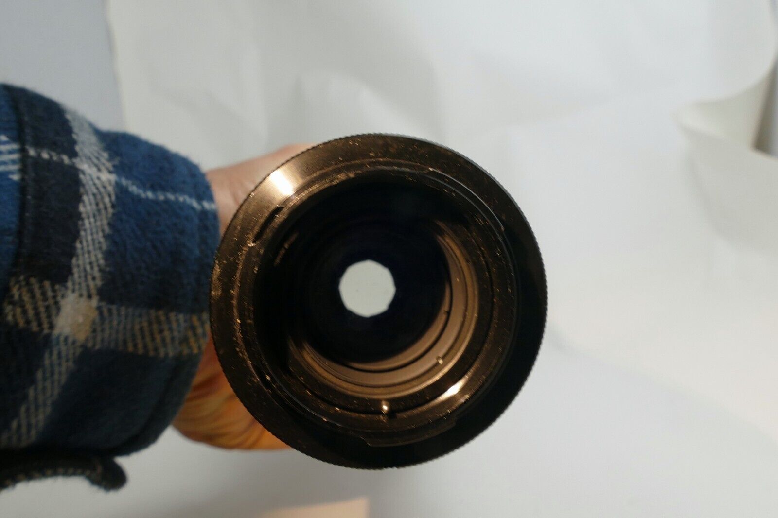 Ricoh Rikenon PK 400mm f6.3 Lens T2 mount - parts or repair - Not working AS IS