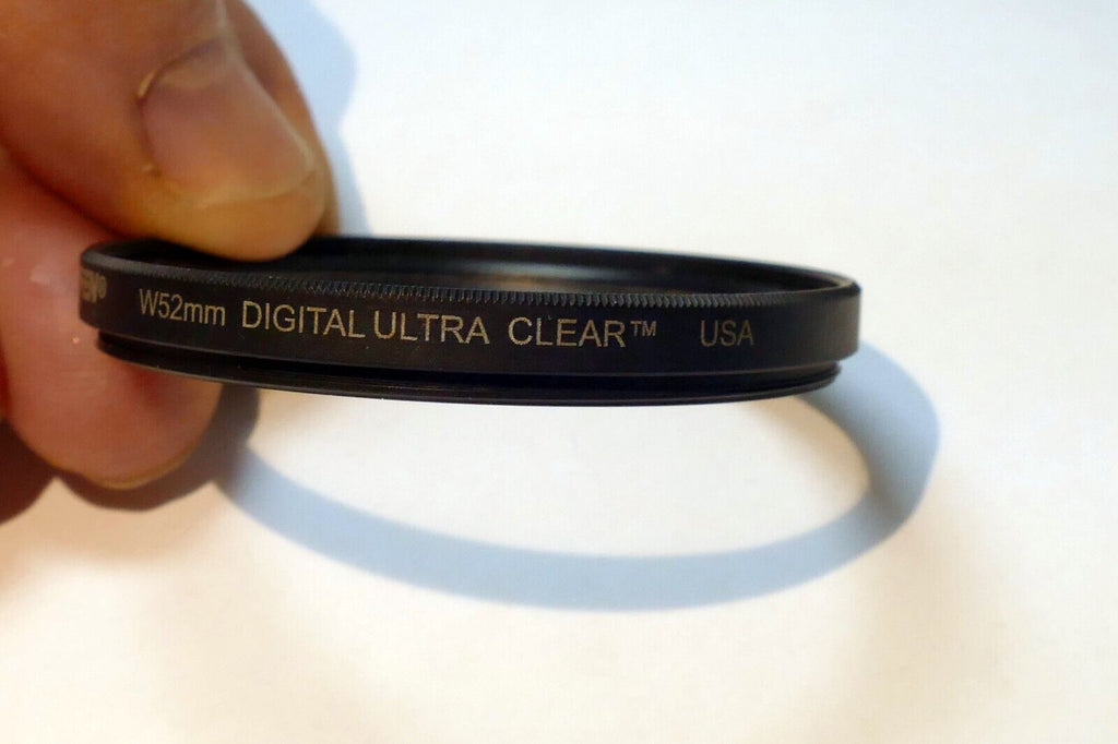 Tiffen UV Digital Ultra Clear 52mm Lens Filter made in USA