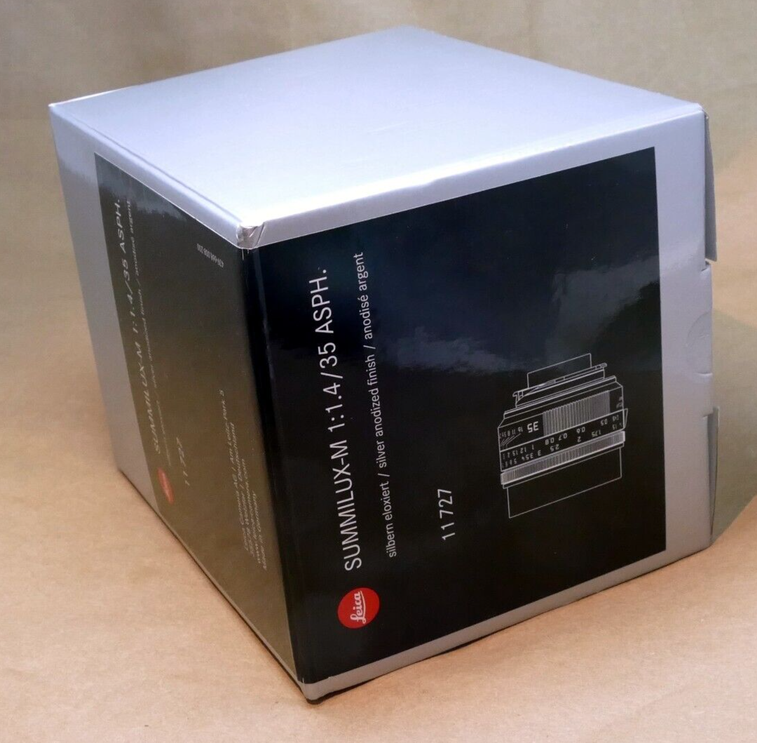 Empty Box for LEICA Summilux-M 35mm f1.4 Asph.  11727 Black France only