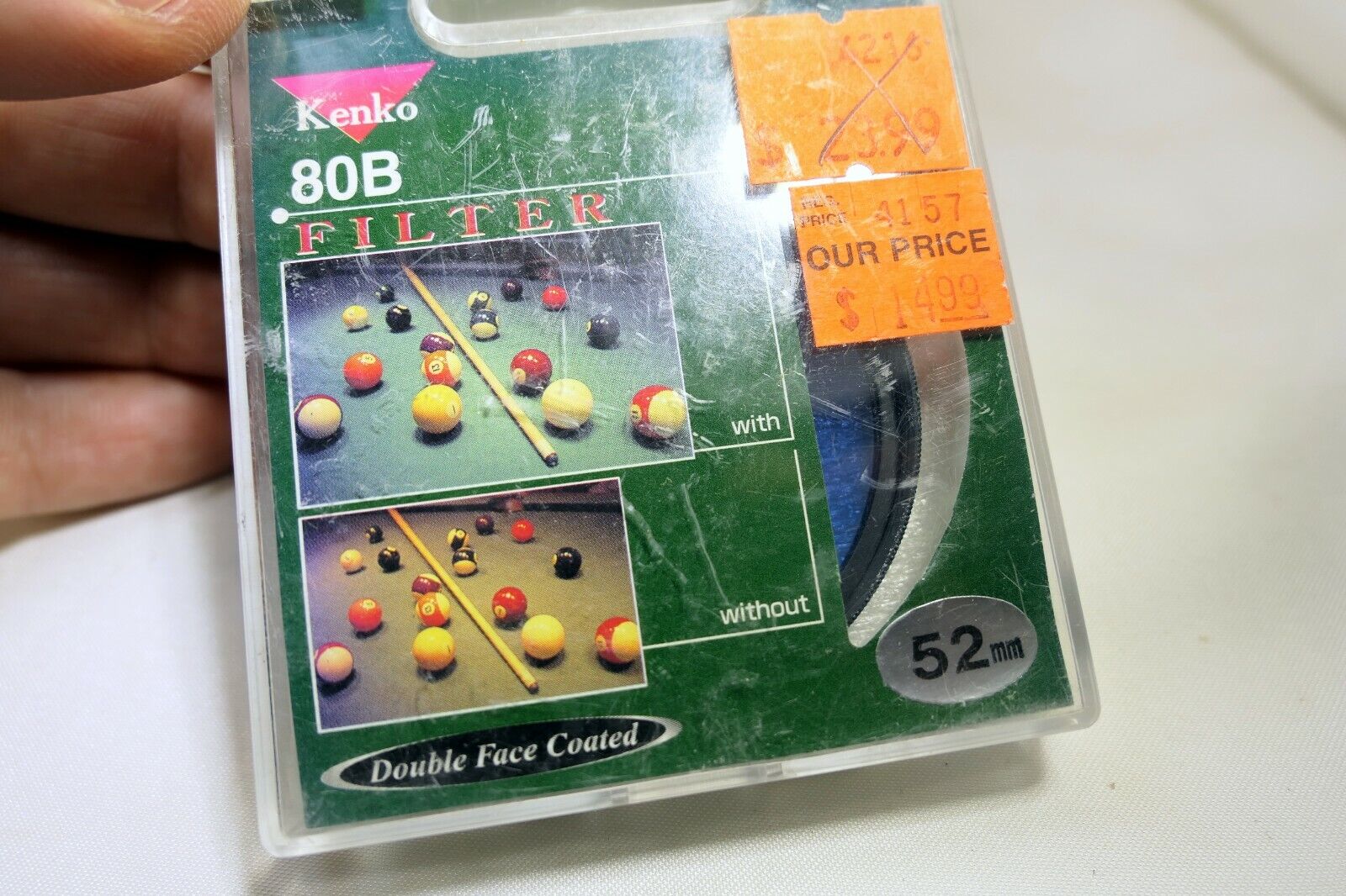 Kenko 52mm 80B Blue  Lens Filter screw in type boxed new