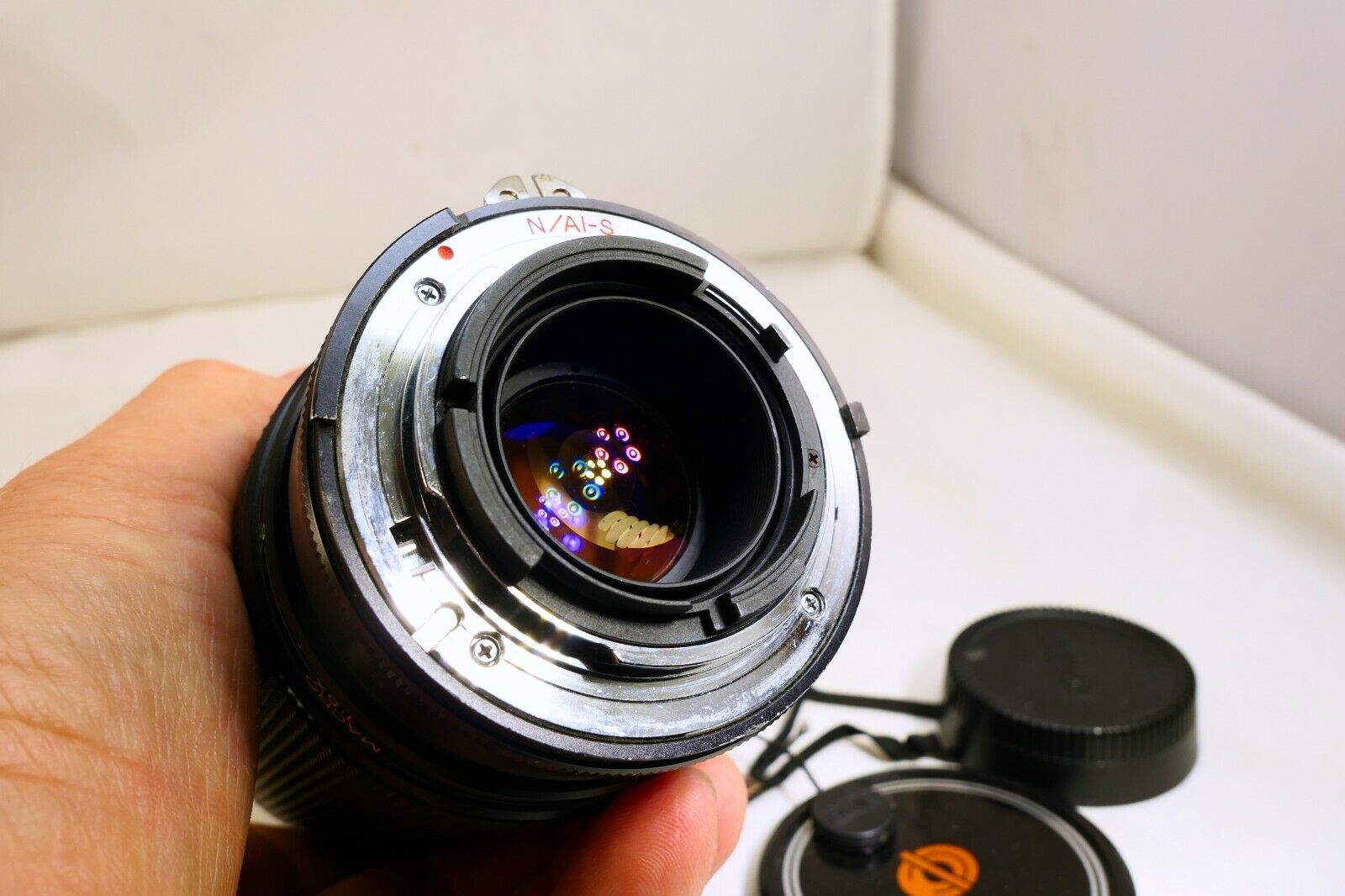 Vivitar 35-200mm f3-4.5 AI manual focus lens for Nikon (BADLY SCRATCHED GLASS)