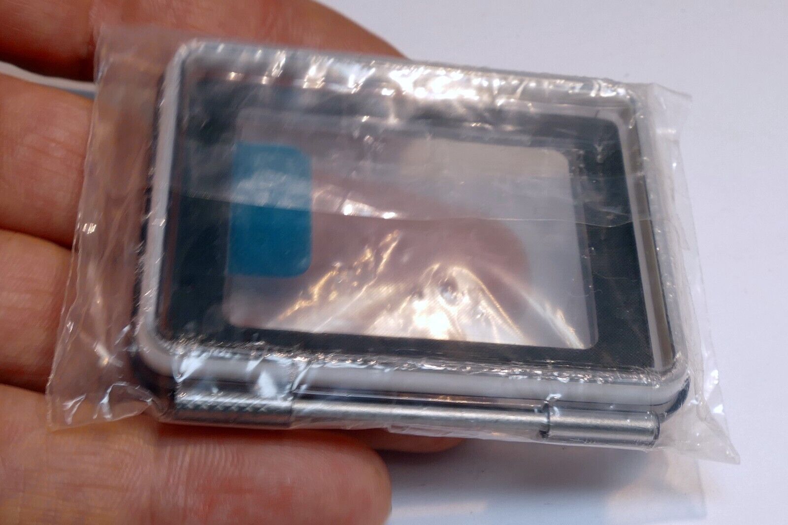 GoPro Hero  plastic back plate  for the hard case (clear ) - genuine OEM
