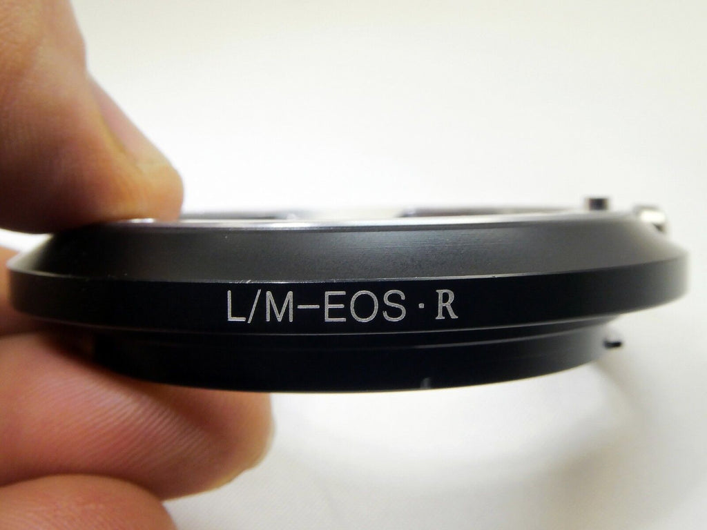 Leica M Bayonet Lens mount adapter to Canon EOS R Full frame Mirrorless Cameras