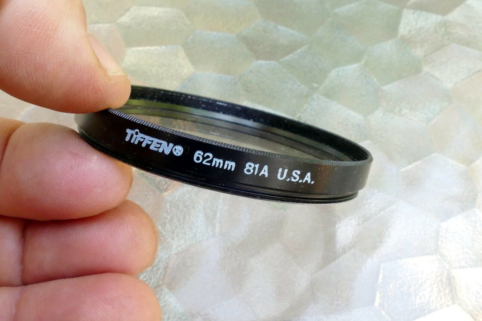Tiffen 81A 62mm  Filter  Lens Genuine OEM made in USA