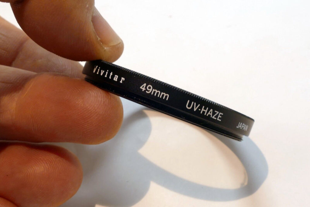 Vivitar 49mm Lens Filter UV  haze
