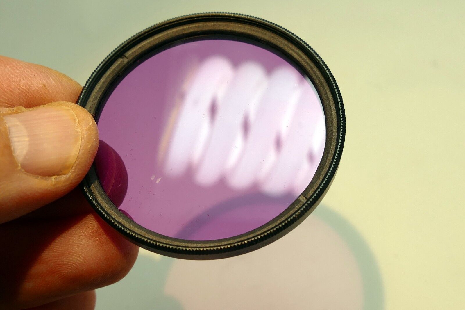 52mm Filter FLD threaded FL-DAY Fluorescent Filter Purple