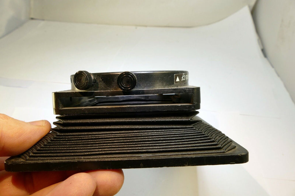 Lindahl Bellows lens Hood 31.1325 Bell-O-Shade Single 3X3 filter slot CF HASS