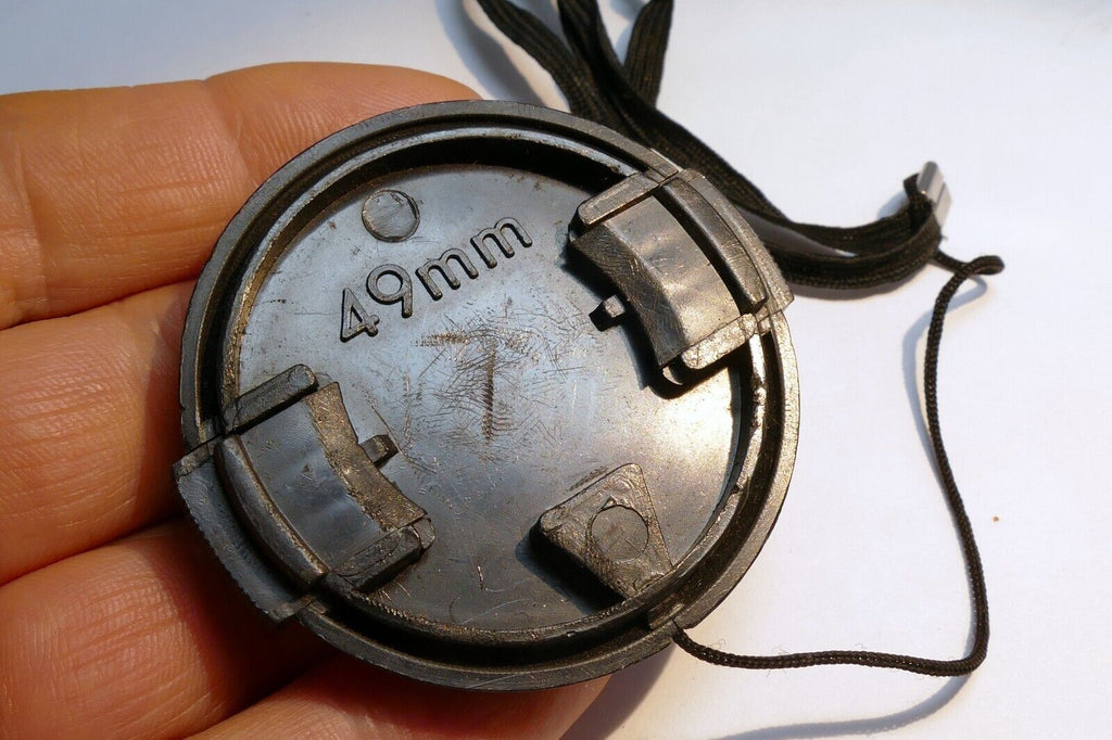 49mm Front Lens Cap  with keeper string