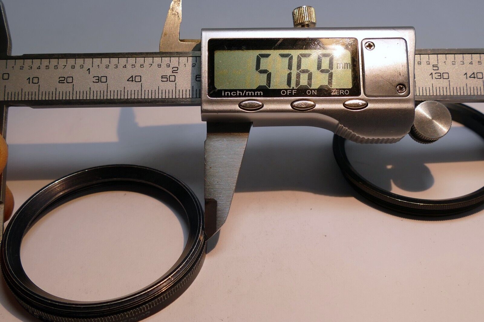 58mm to series 7 VII  Threaded Retaining Ring and filter Holder step down