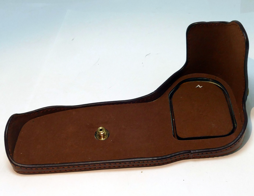 Lower Half Case for  Sony ZV-E10 digital camera brown