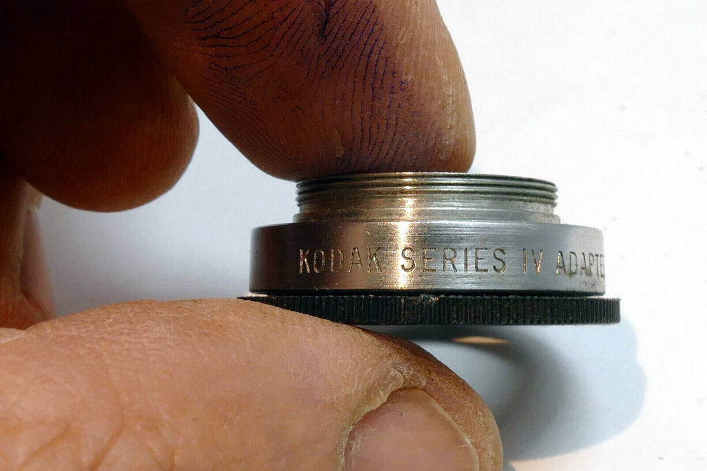Kodak 19mm to series 4 IV Adapter to 24mm OD Filter Ring holder No/ 44