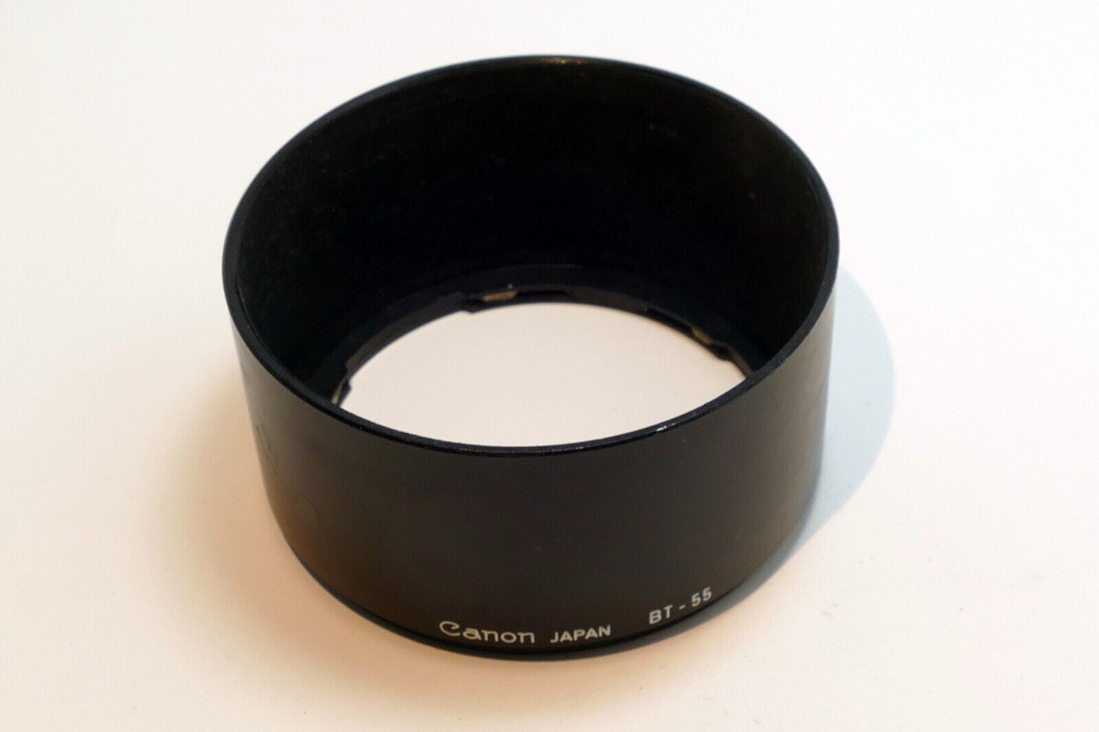 Canon BT-55 Lens Hood Shade for Canon 85mm f1.8 100mm f2 FD SSC (55mm rim) - OEM