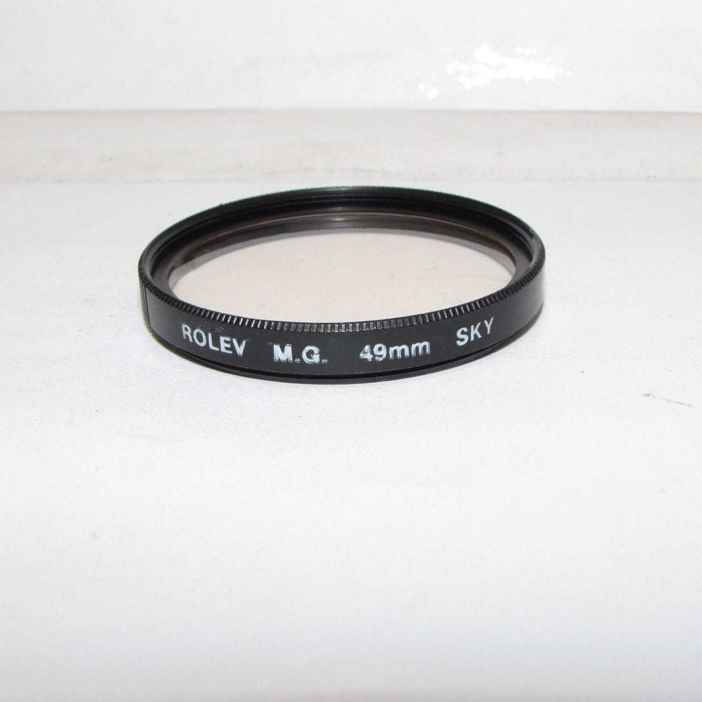 Used Rolev M.G. SKY Skylight 49mm Lens Filter Made in Japan O30152