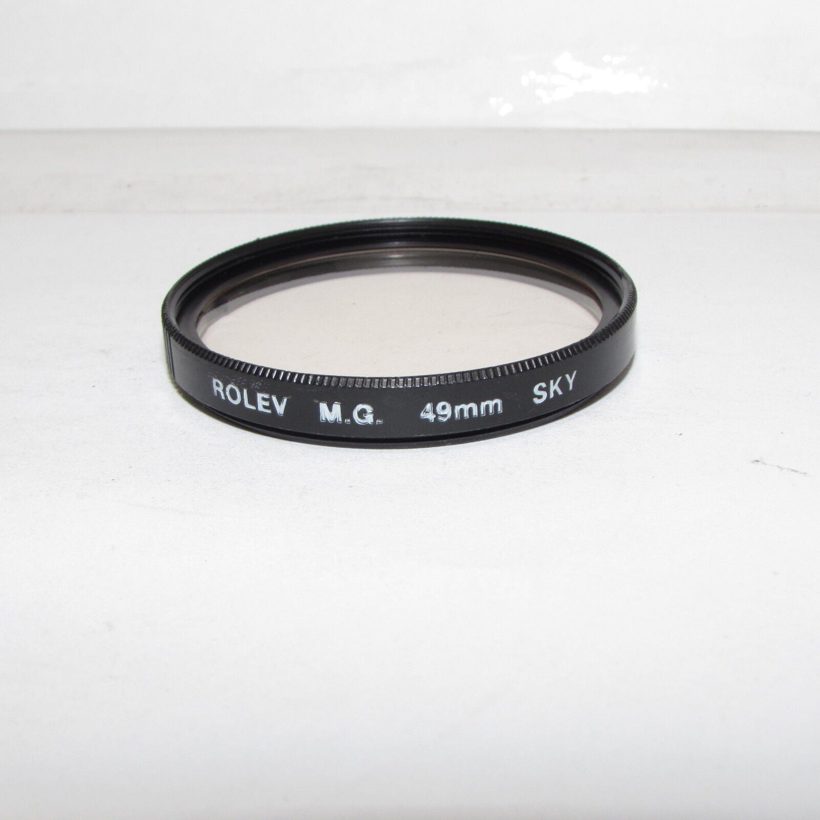 Used Rolev M.G. SKY Skylight 49mm Lens Filter Made in Japan O30152