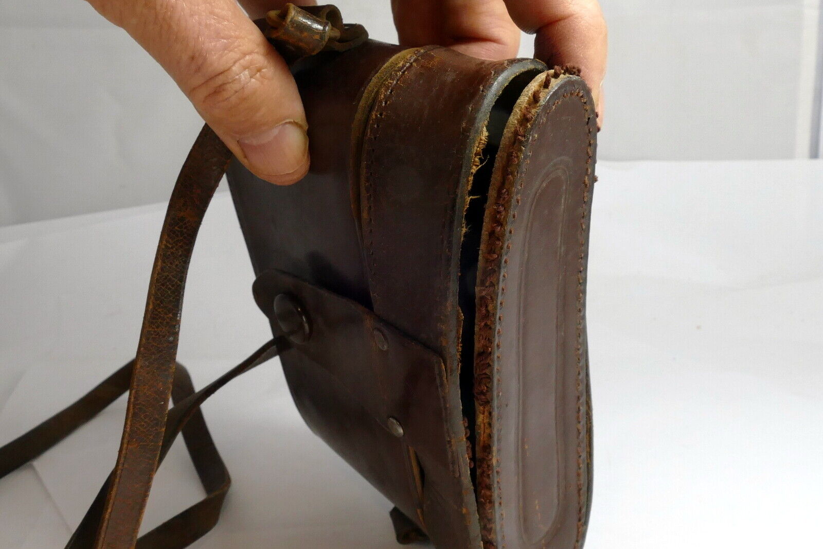 Leather case for Agfa 6X6 Jesolette Folding Camera Jgestar Lens 8.5cm f6.3