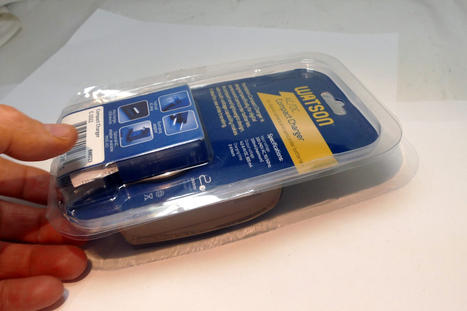 Watson AC/DC Charger for Canon BP-915, BP-930, BP-945, BP-950G 955 975 970G