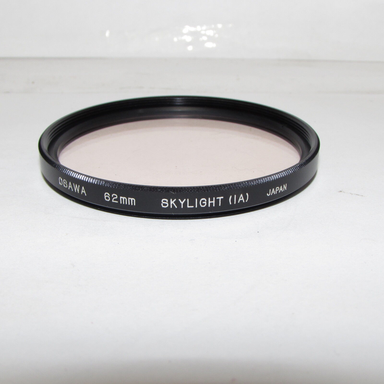 Used Obawa Skylight (1A) 62mm Lens Filter Made in Japan S232906