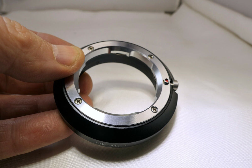 Leica M bayonet Lens mount adapter to Nikon Z 6 7 Full frame Mirrorless Cameras